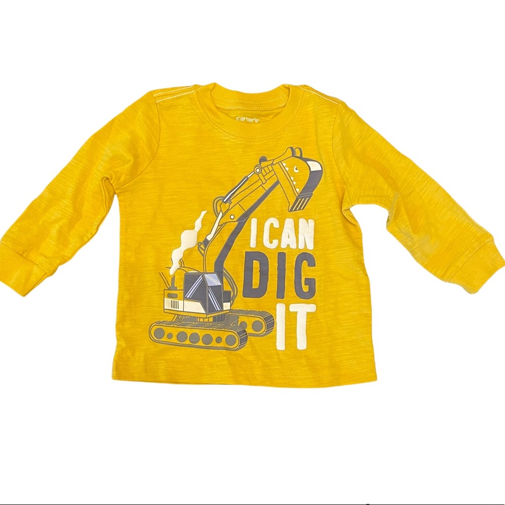 3/$25 Carter’s I Can Dig It Graphic Tee NWOT